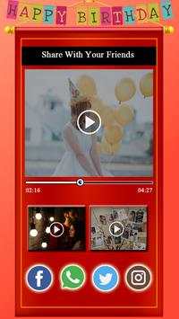 Birthday Photo Video Maker screenshot 7