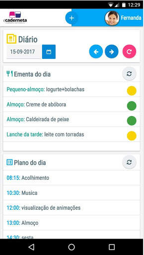 eCaderneta - Caderneta eletrónica para escolas screenshot 3
