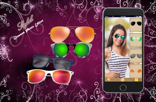 Stylish Glasses Photo Editor 1 تصوير الشاشة