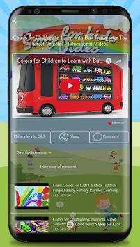 Song for kids video screenshot 3