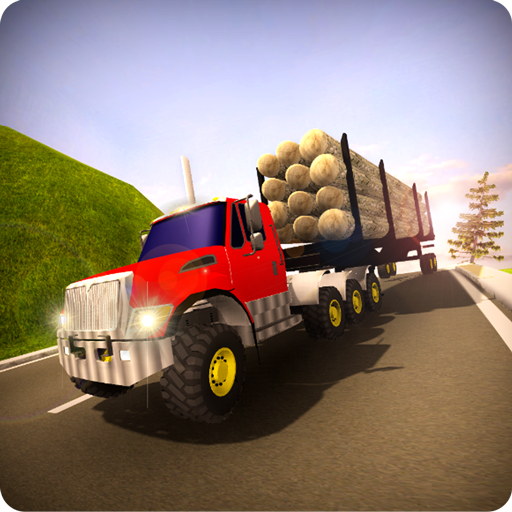 Logging Truck Drive Simulation Long Heavy Truck icon