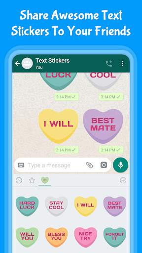 Text Stickers for WhatsApp - WAStickerApps screenshot 8