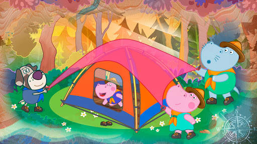 Scout adventures. Camping for kids screenshot 1