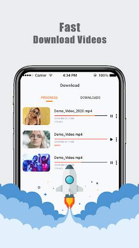 WeMate Video Downloader - Web Browser screenshot 5