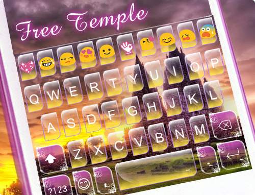 Emoji Keyboard - Free Temple screenshot 5