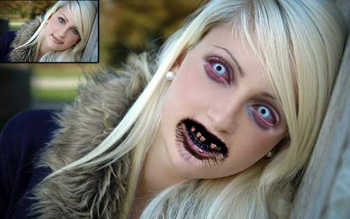 Horror Face Maker (Zombie) screenshot 5
