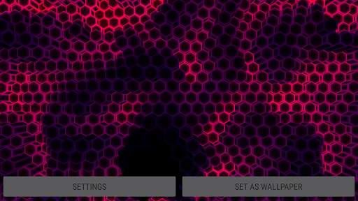 Neon Cells Particles 3D Live Wallpaper screenshot 22