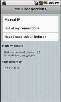 My IP screenshot 1