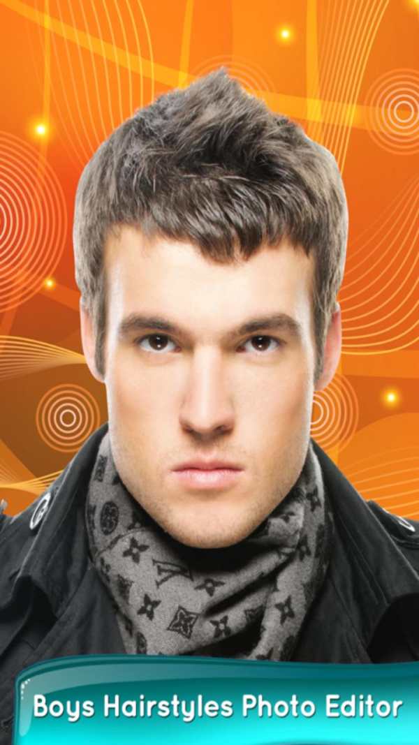 Boys Hairstyles Photo Editor screenshot 1