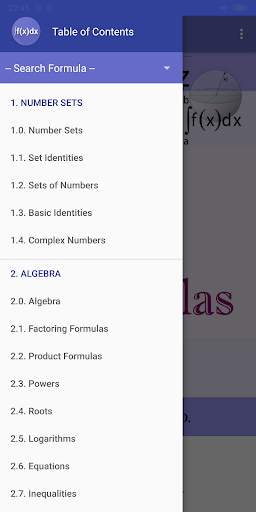 1300 Math Formulas screenshot 2