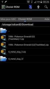 GBA emulator screenshot 3