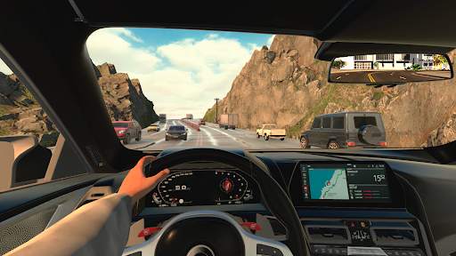 Drive Simulator: Traffic Race screenshot 4