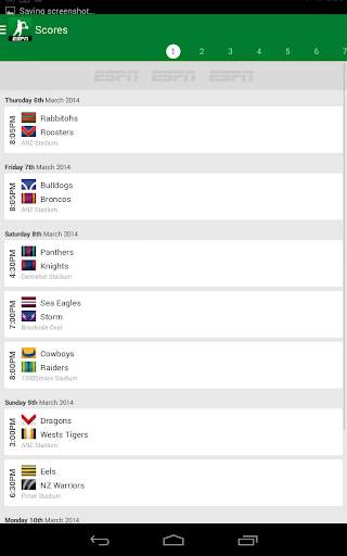 NRL Live Scores - League Now screenshot 7