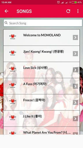 Momoland Lyrics (Offline) screenshot 4