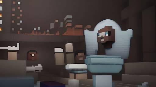 Mod Skibidi Toilet Minecraft screenshot 3