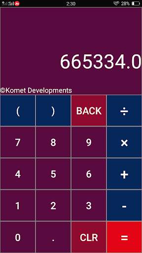 My Calculator screenshot 2