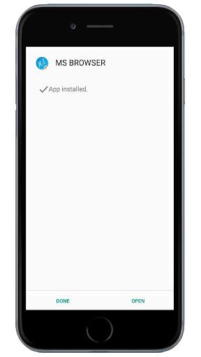 MS BROWSER screenshot 3