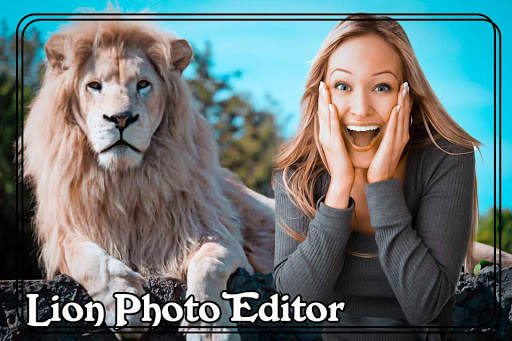Lion Cut Paste Photo Editor screenshot 5