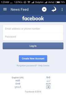 Mini Facebook screenshot 3