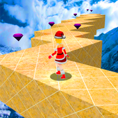 Princess Runner Snow Castle - Rush 3D 2018 icon