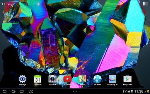 Crystals Live Wallpaper screenshot 10