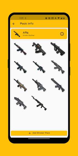 Battleground Stickers स्क्रीनशॉट 5