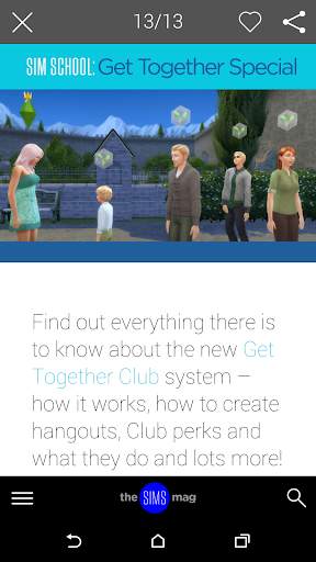 The Sims Magazine screenshot 5