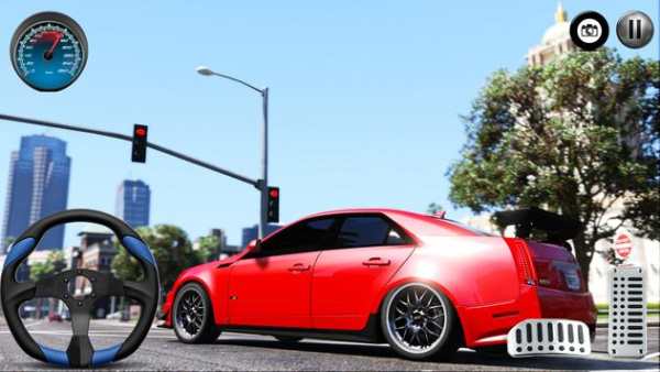 Cadillac CTS Business Class City Driving screenshot 3