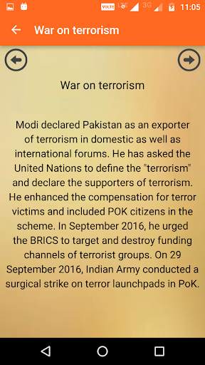 Biography of Narendra Modi in Hindi and English screenshot 8