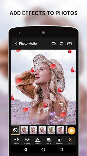 Photo Motion Glitter Effects Loop Video Animation screenshot 6