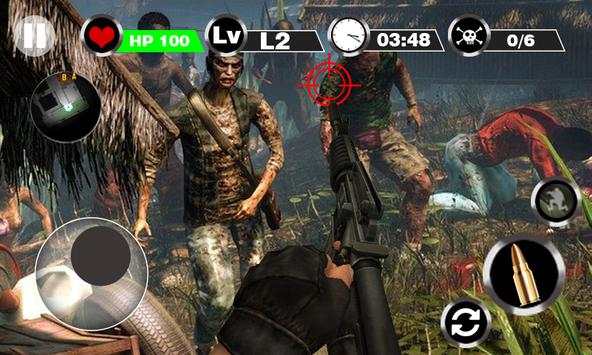 Sniper 3D Gun Shooter Critical zombie shooter screenshot 2