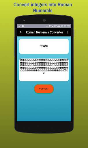 Roman Numerals convertor скриншот 4