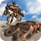 Flying Bat Robot Car Transform: Bat Superhero Game 1.0.2