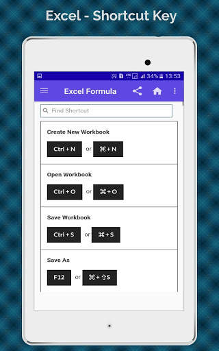 Formula Function & Shortcut app for MS Excel screenshot 12