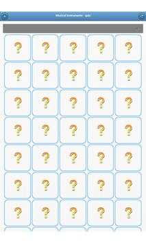 Musical instruments - quiz screenshot 8