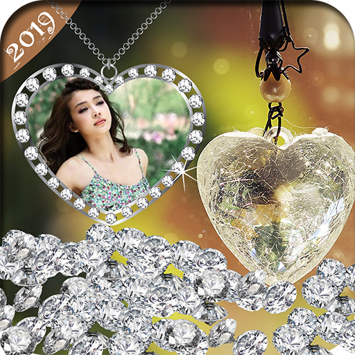 Diamond Photo Frame - Photo Editor आइकन