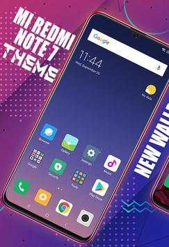 Redmi Note 7 theme, Mi Note 7 Pro launcher screenshot 1