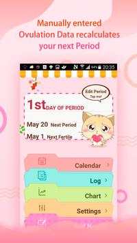 Lady Calendar - Period Tracker screenshot 1