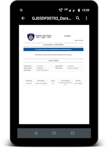 RTO E-Memo screenshot 11