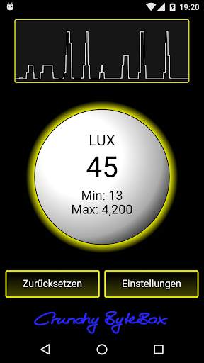 Luxmeter - Belichtungsmesser screenshot 1