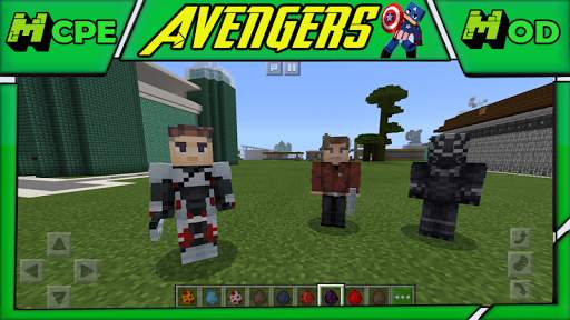 Avengers Superheroes Mod for Minecraft PE screenshot 4