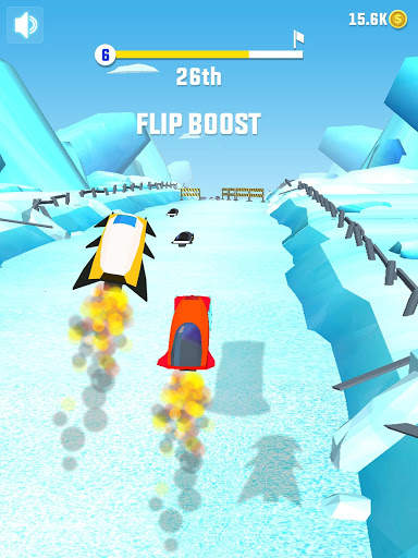 Flippy Snow Rider Race screenshot 6