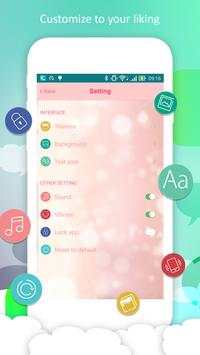 iMessenger 11 - Mini Messenger स्क्रीनशॉट 4