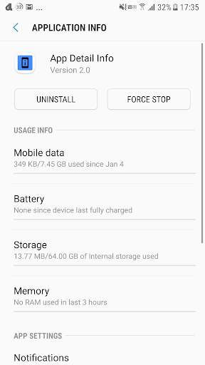 Installed App Settings Shortcut 2 تصوير الشاشة