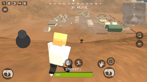 Craft Battle Royale FPS Free shooting games screenshot 4