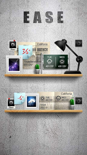 Ease GO Weather Widget Theme screenshot 2
