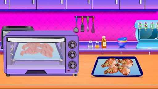 Barbeque Chicken Recipe - Cooking Games screenshot 6