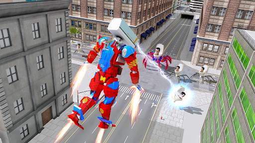 Toilet Monster Battle Game 3D screenshot 4