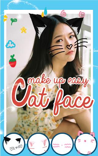 Cat Face Camera Editor screenshot 1