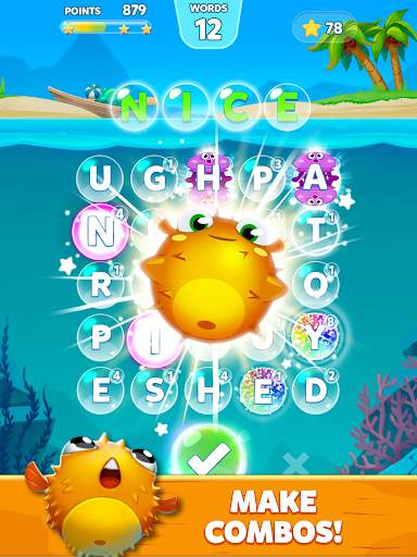 Bubble Words: Kelime oyunu - Beyin eğitimi screenshot 6